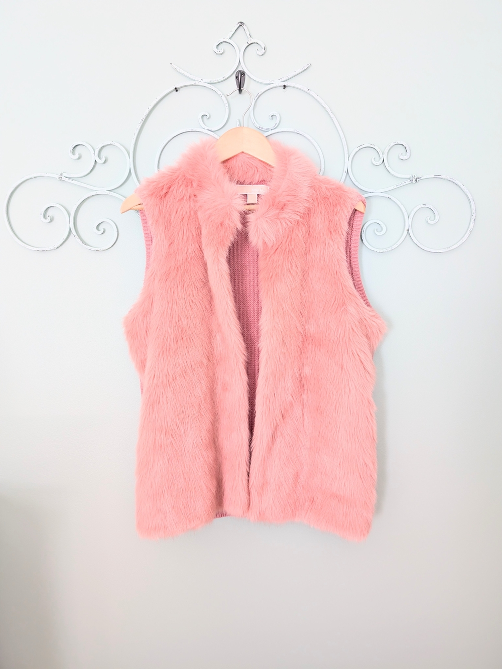 Michael Kors Pink Fur Vest